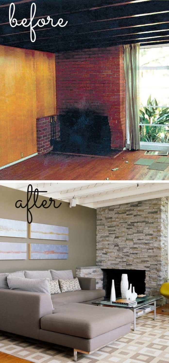 33+ Best Fireplace Remodel Ideas (Before and After) On A Budget In 2024