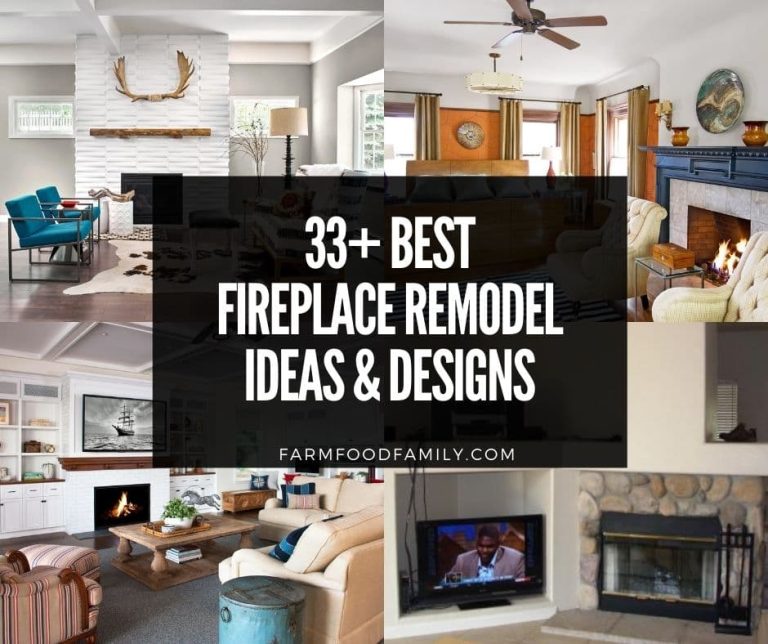 33+ Best Fireplace Remodel Ideas (Before and After) On A Budget In 2024