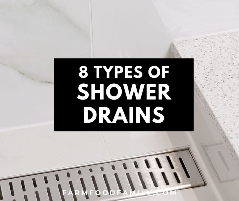 8 Different Types of Shower Drains With Pros and Cons (Buying Guide)