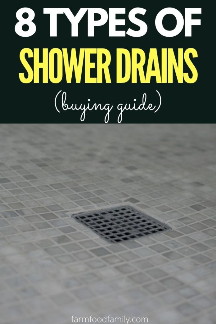 8 Different Types of Shower Drains With Pros and Cons (Buying Guide)