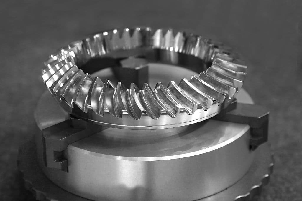 2 helical gears