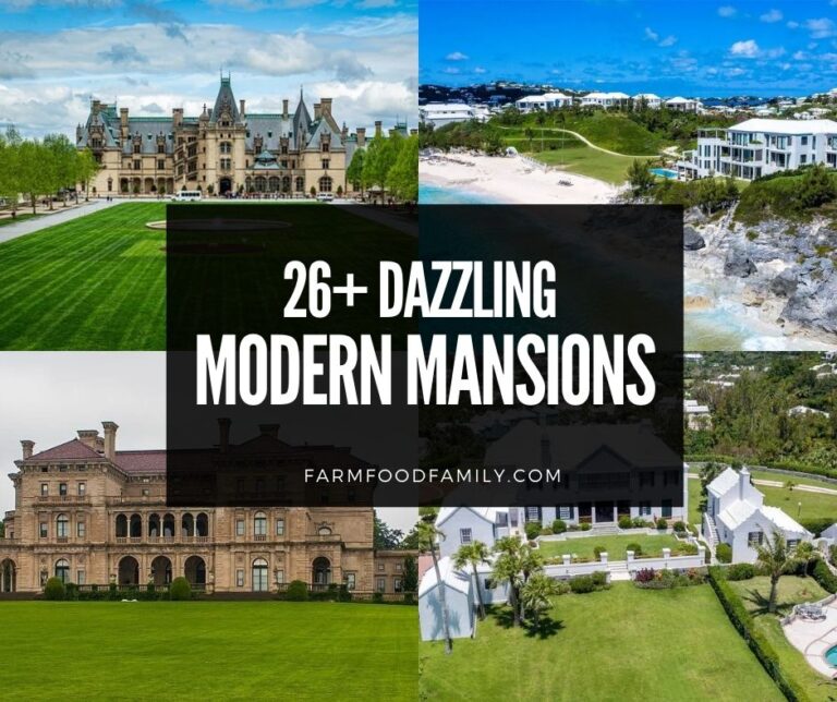 26 Dazzling Modern Mansions Around The World (Ideas & Designs)
