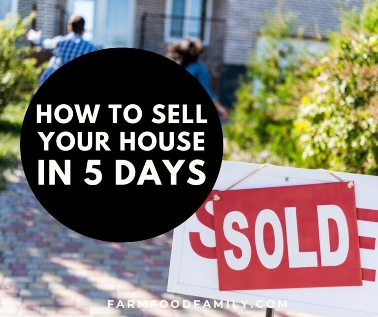 How to Sell Your House in 5 Days