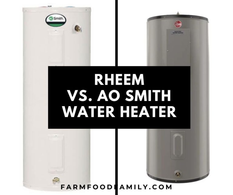 Rheem Water Heater Vs Ao Smith