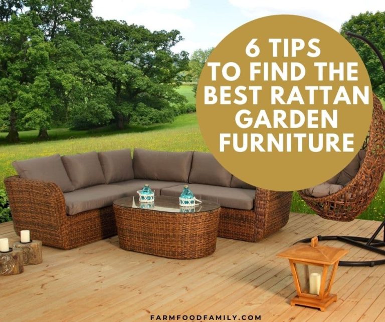 6 Tips To Find The Best Rattan Garden Furniture FarmFoodFamily