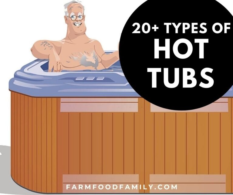 20+ Different Types Of Hot Tubs, Features, and Shapes (Buying Guide)