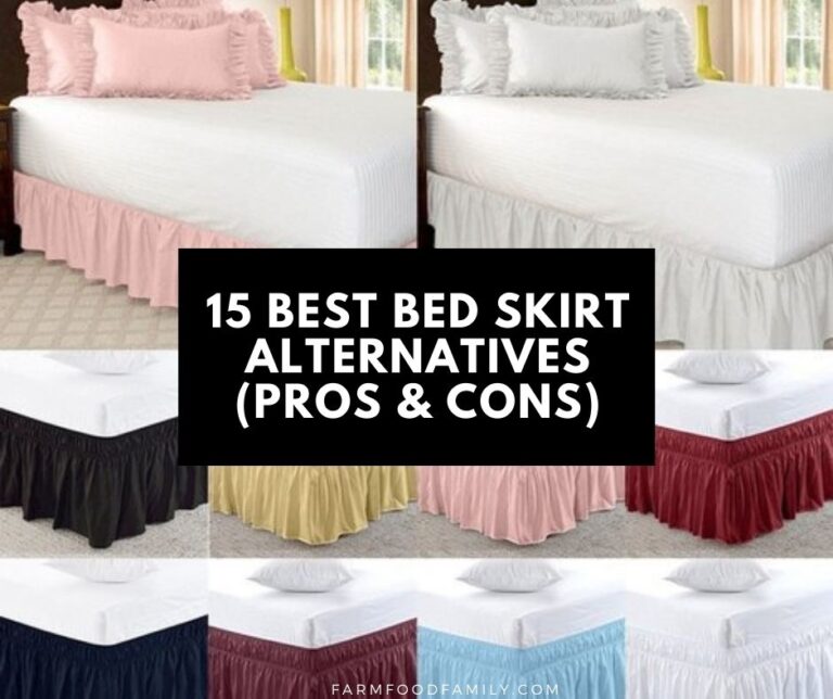 15 Best Bed Skirt Alternatives With Pictures (Pros and Cons)