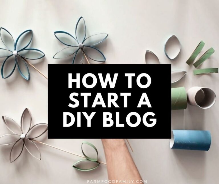How To Start a DIY Blog