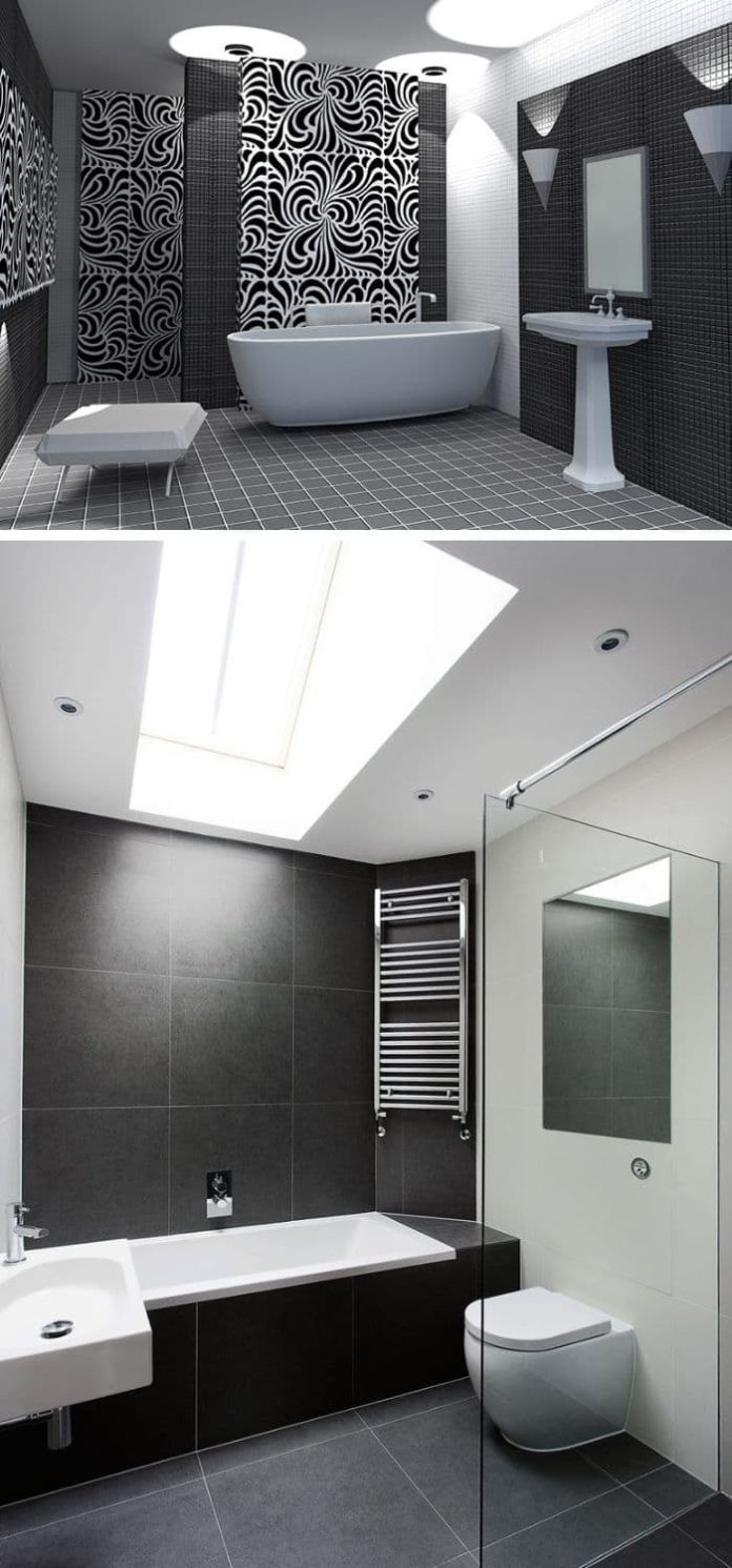 What Color Walls Go with Gray Tile Bathroom? (25 Ideas for 2024)