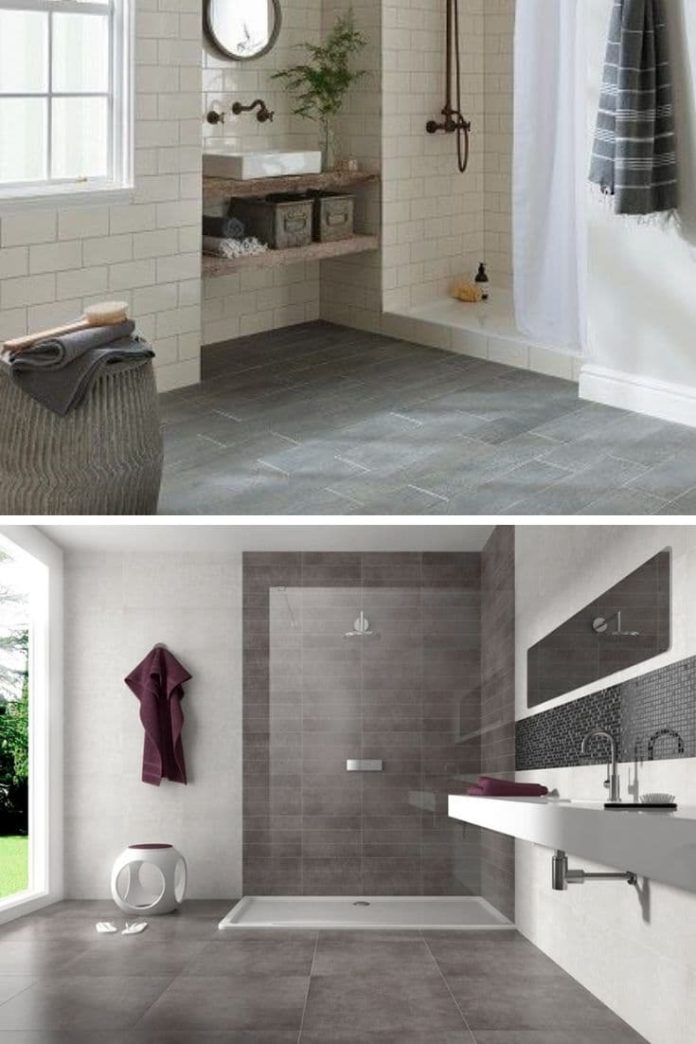 What Color Walls Go with Gray Tile Bathroom? (25 Ideas for 2024)