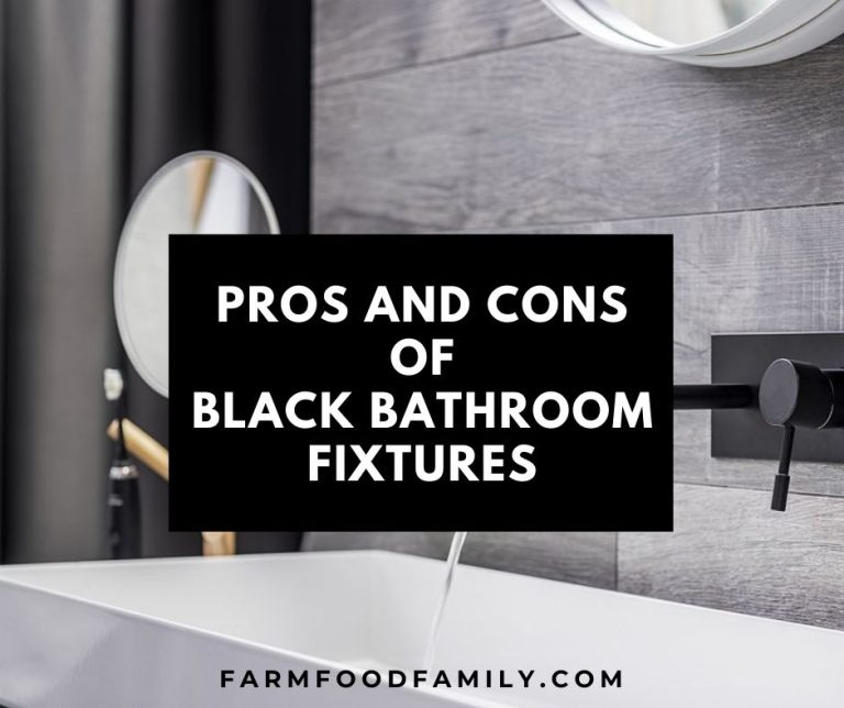Pros and Cons of Black Bathroom Fixtures FarmFoodFamily
