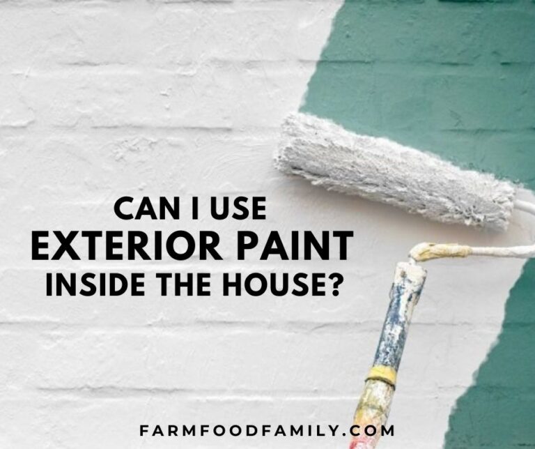 Can I Use Exterior Paint Inside The House?