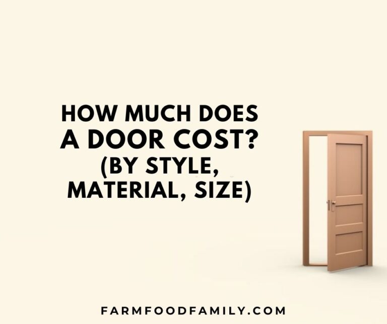 How Much Does a Door Cost? (By Style, Material, Size)