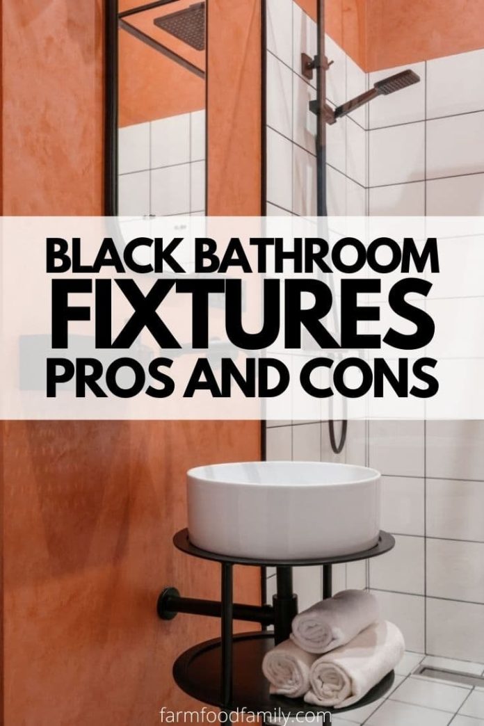 Pros and Cons of Black Bathroom Fixtures FarmFoodFamily