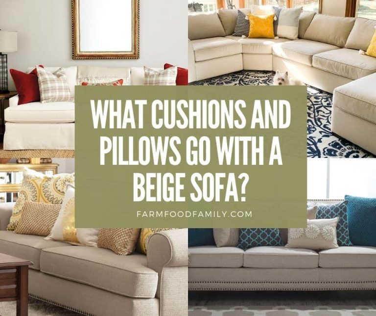 What Cushions and Pillows Go with a Beige Sofa? (25 Ideas for 2024)