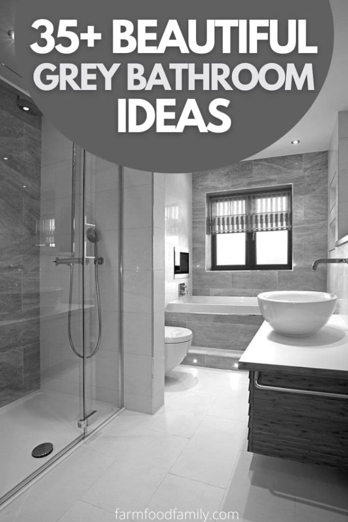 35+ Best Grey Bathroom Ideas and Designs (With Photos)