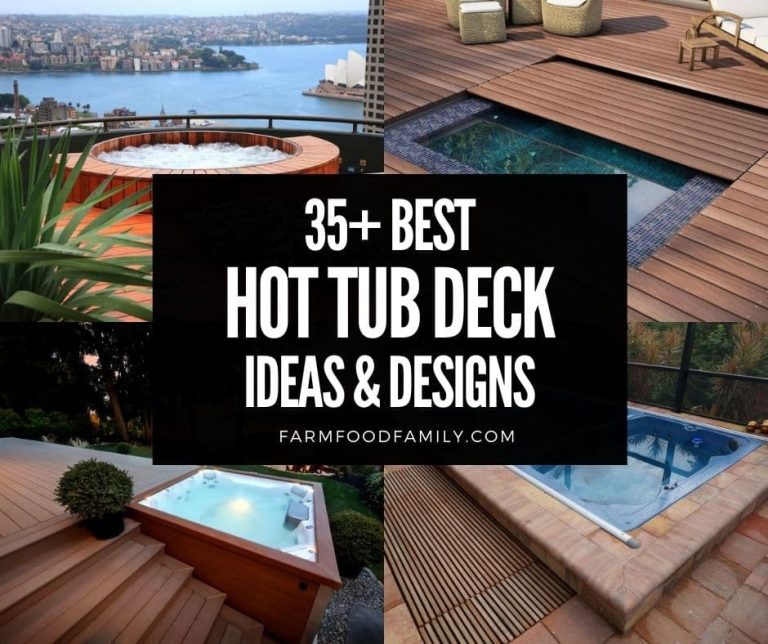 35+ Best Hot Tub Deck Ideas and Designs On A Budget (Photos)