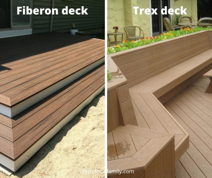 Fiberon Vs Trex Decking Similarities and Differences (Photos)