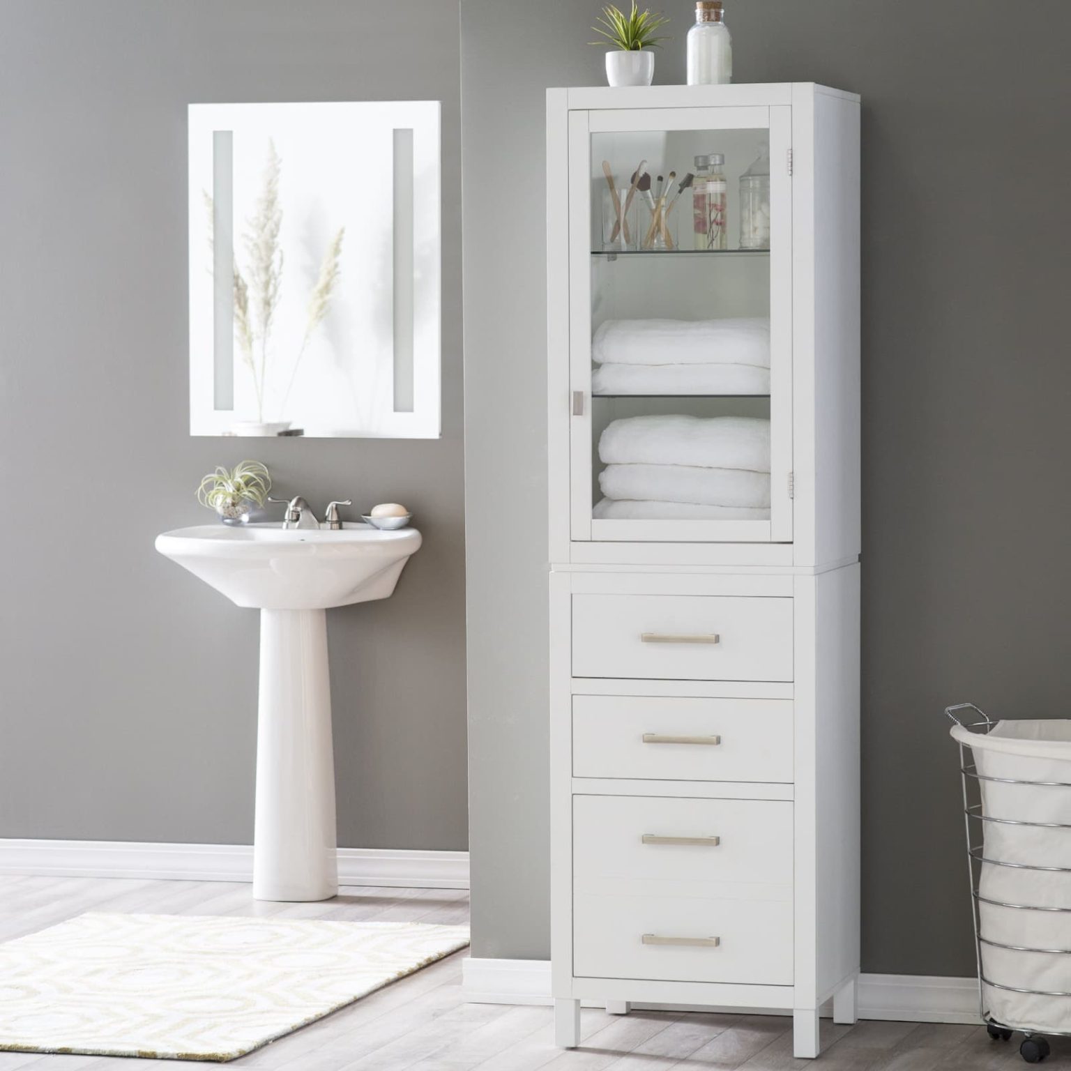 35+ Best Bathroom Cabinet Ideas and Designs For Storages (Photos)