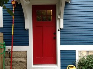 25+ Best Front Door Colors For A Blue House (Ideas and Designs)