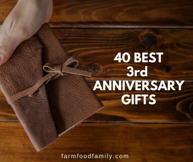 40 Best 3rd Anniversary Gifts For Him and Her