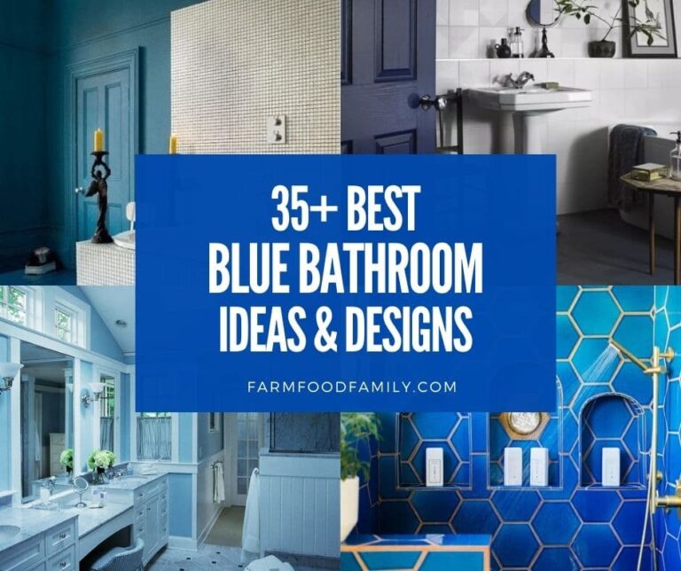 35+ Best Blue Bathroom Ideas and Designs (With Pictures)