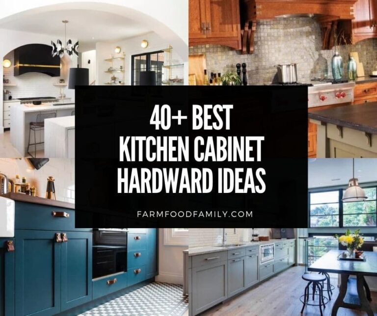 40+ Best Kitchen Cabinet Hardware Ideas and Designs (Photos)