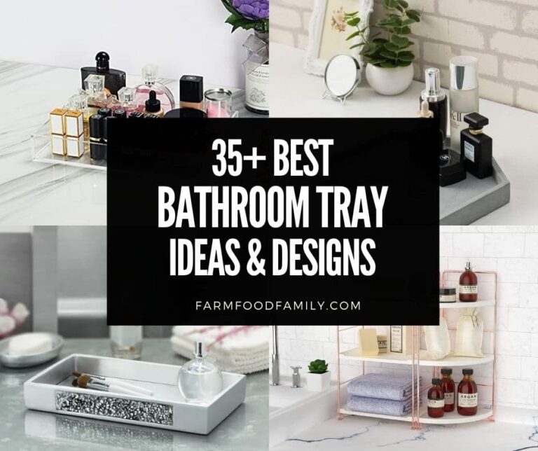 35+ Best Bathroom Tray Decor Ideas and Designs (Photos)