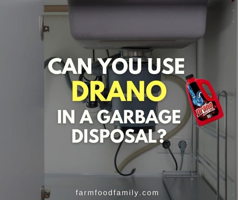 Can You Use Drano in a Garbage Disposal? FarmFoodFamily