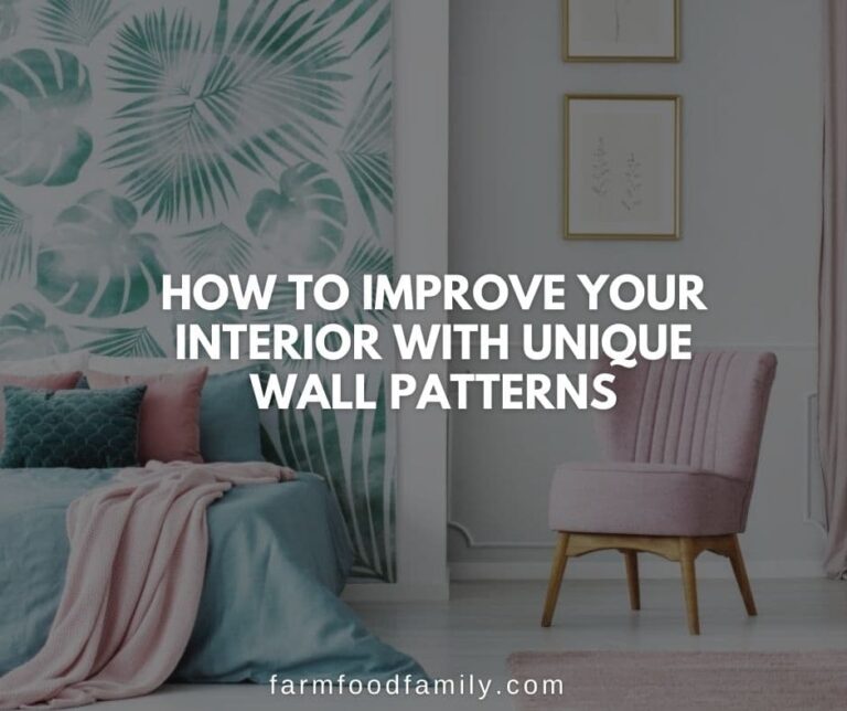 How to Improve Your Interior With Unique Wall Patterns