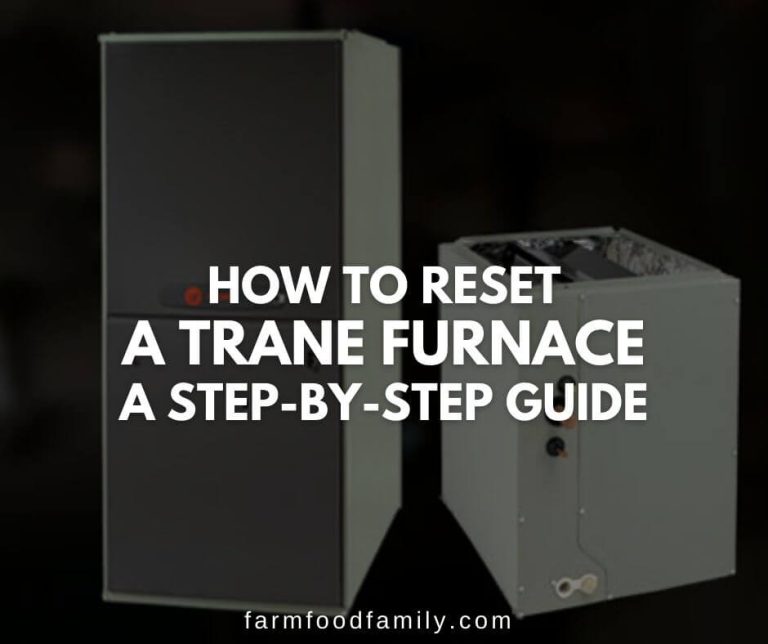How to Reset a Trane Furnace A StepbyStep Guide FarmFoodFamily