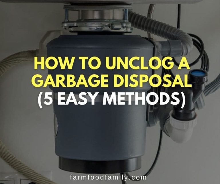 How to Unclog a Garbage Disposal The Ultimate Guide (5 Easy Methods)