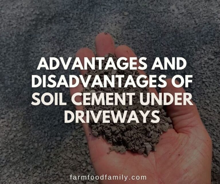 Advantages and Disadvantages of Soil Cement Under Driveways