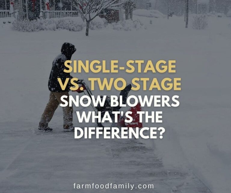 Single Stage vs Two Stage Snow Blowers: What’s the Difference?