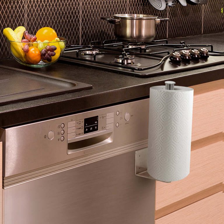 Where To Put A Paper Towel Holder In The Kitchen (10 Clever Ways)