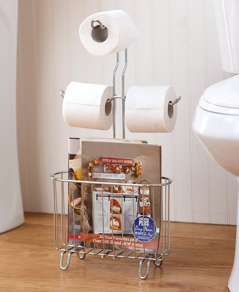 Where to Put Toilet Paper Holder in Small Bathroom? (13 Best Places)