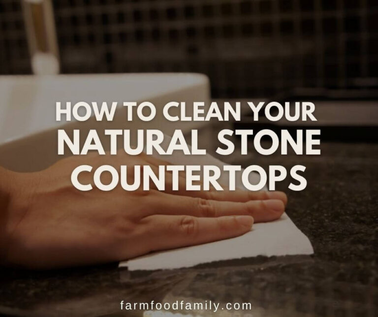 How To Clean Your Natural Stone Countertops (5 Ways)