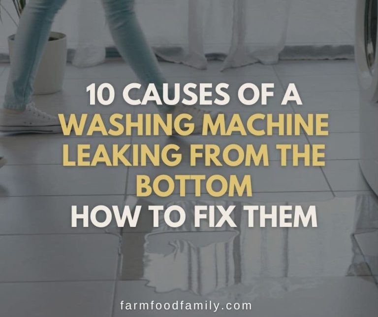 Why Is My Washing Machine Leaking From the Bottom? {How to Fix}