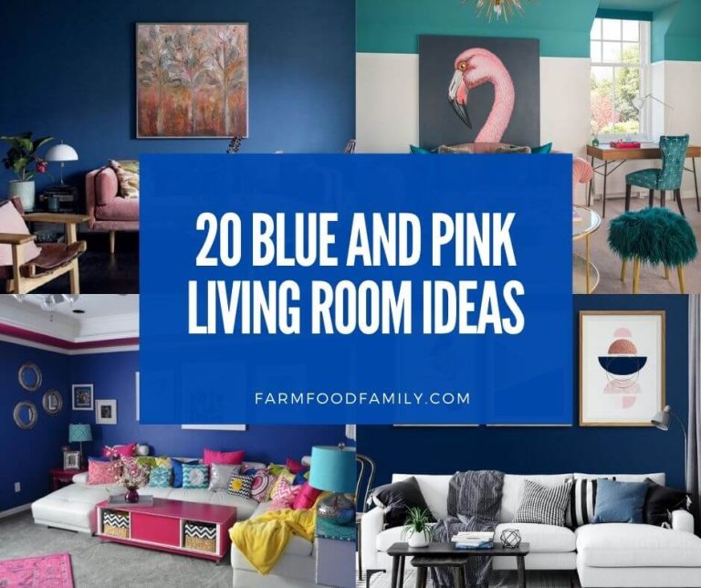 20 Blue And Pink Living Room Ideas Elegant, Fresh, and Fun (Photos)