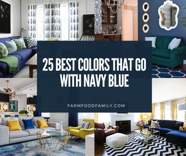 25 Best Colors That Go Well With Navy Blue In Home Decor In 2024