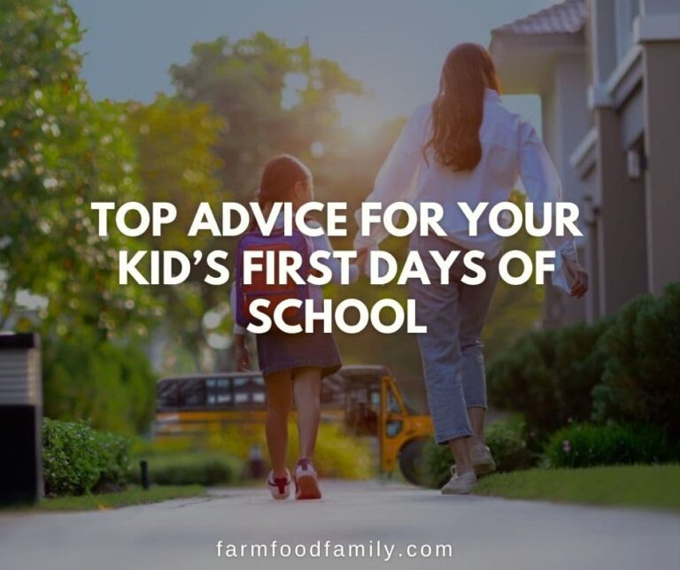 Top Advice For Your Kid’s First Days Of School