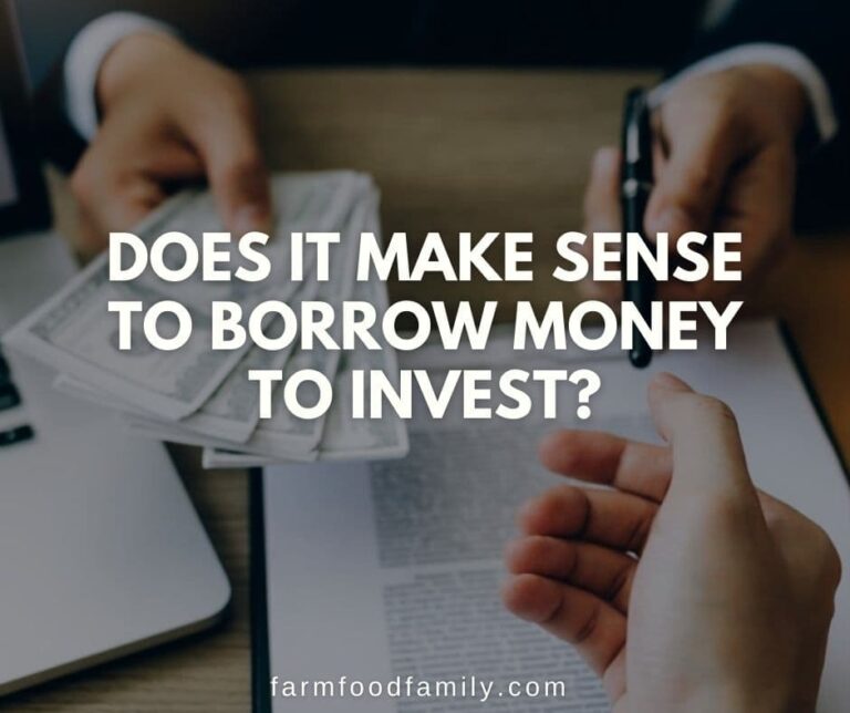 Does It Make Sense To Borrow Money To Invest?
