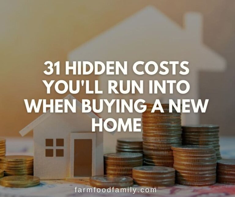 31 Hidden Costs You’ll Run Into When Buying A New Home