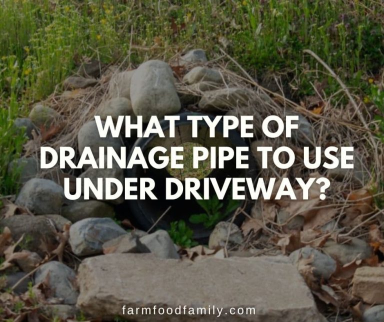 14 Types of Drainage Pipes to Use Under Your Driveway