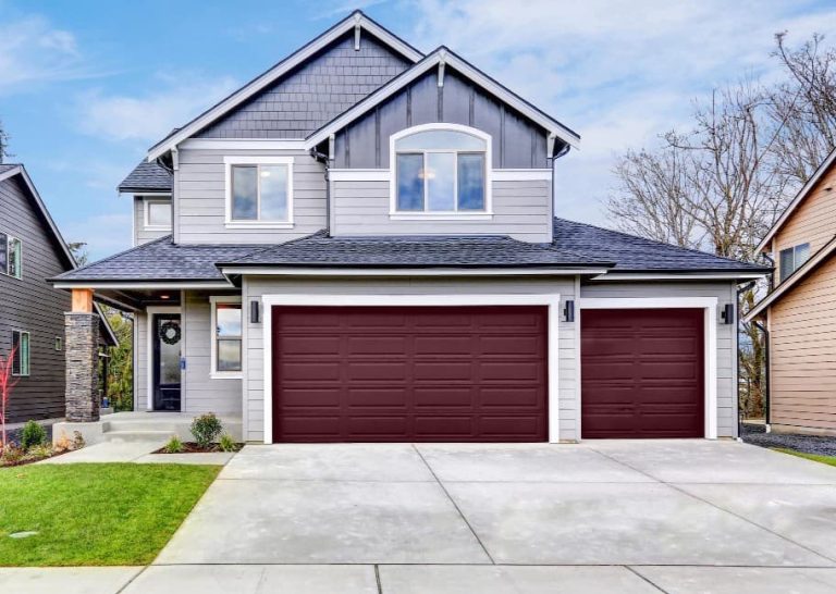 What Color Garage Door Goes with a Gray House? (14 Ideas)