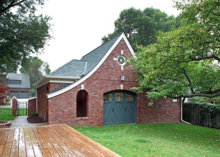 What Color Garage Door Goes with a Red Brick House? (11 Ideas)