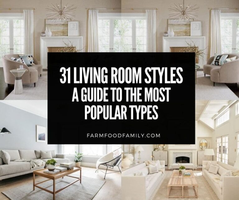 31 Living Room Styles: A Guide to the Most Popular Types (With Pictures)