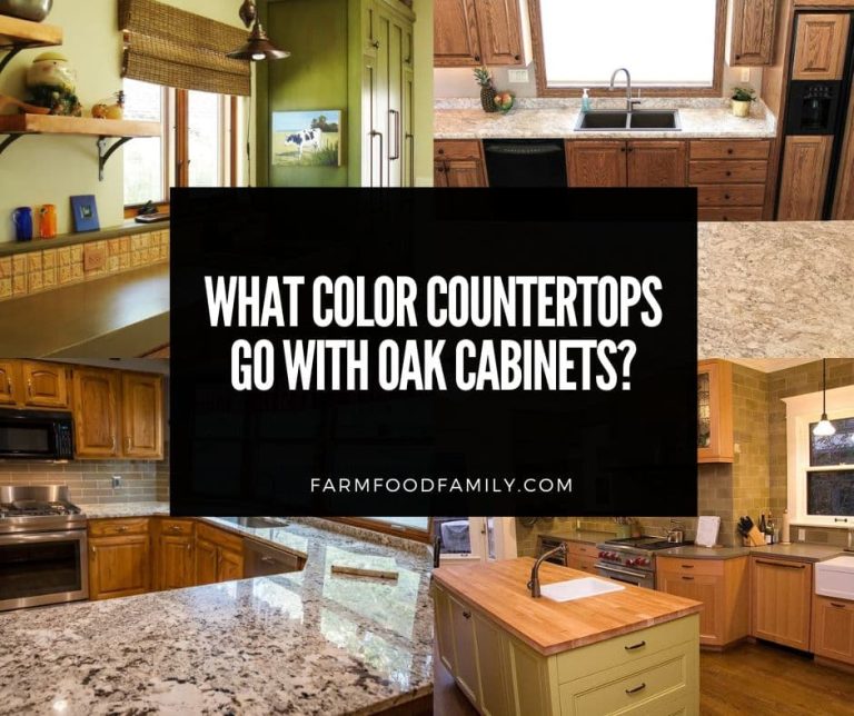 What Color Countertops Go With Oak (40 Ideas)