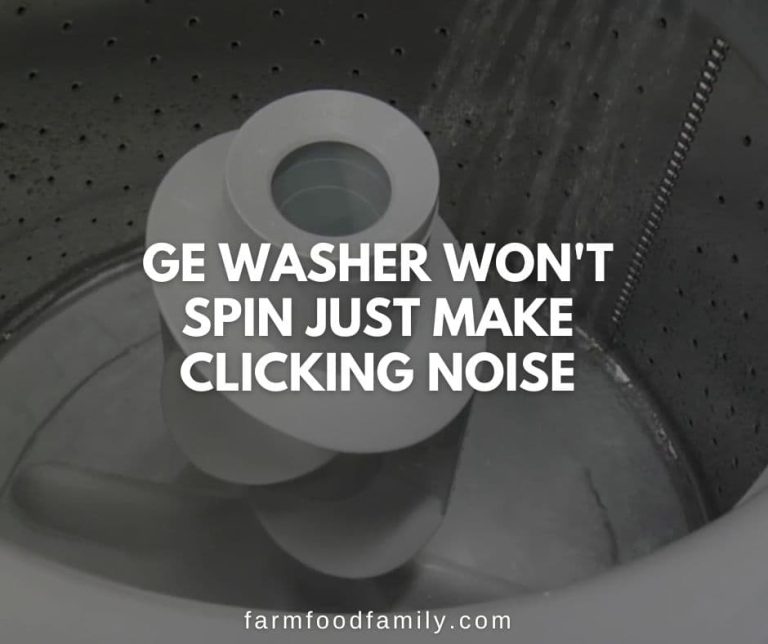 21 Reasons Why GE Washer Not Spinning and {How To Fix}
