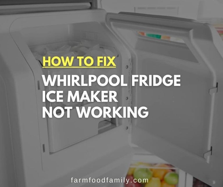 Whirlpool Refrigerator Ice Maker Not Working? {How To Fix}